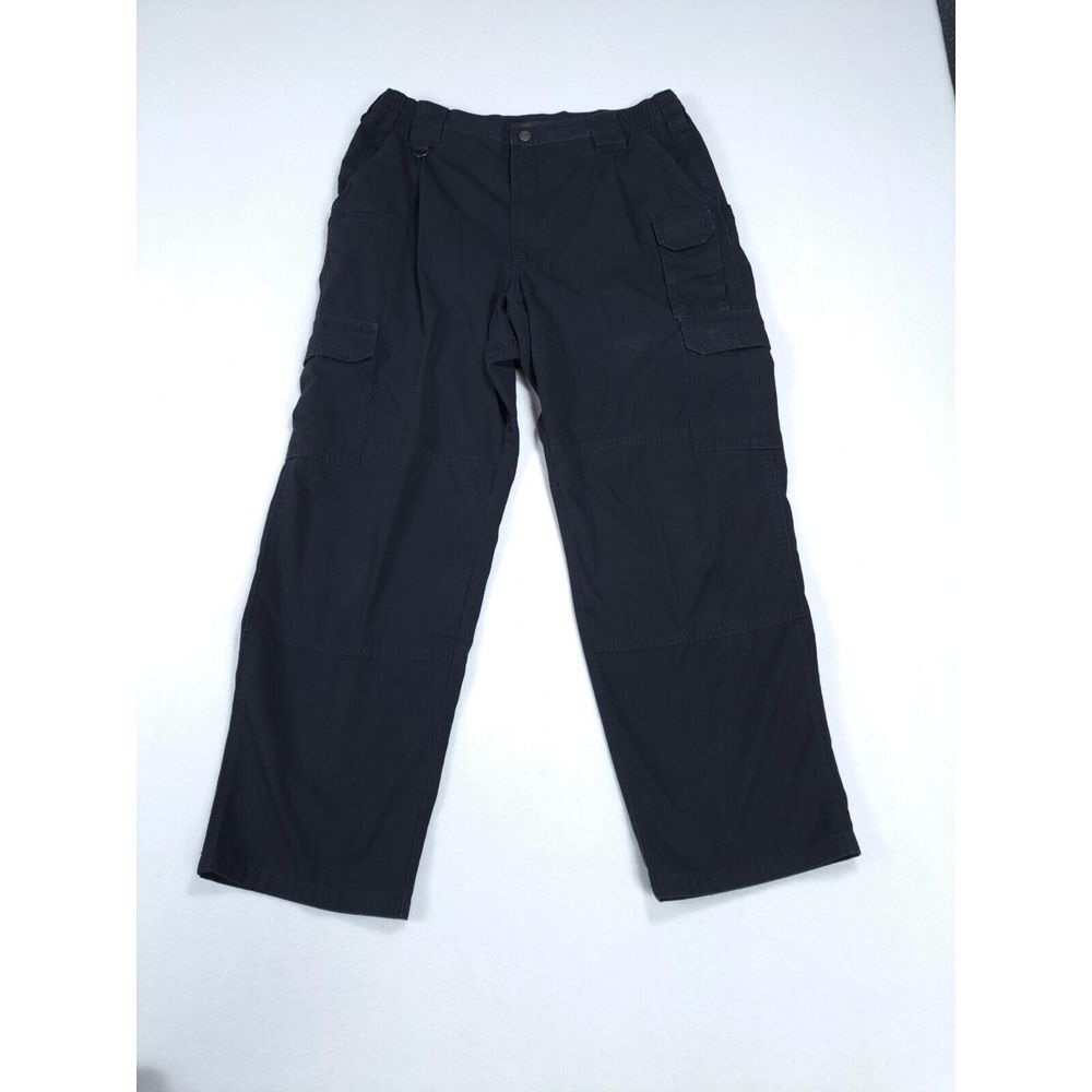 5.11 Tactical Series Pants Mens‎ 36 Black Ripstop Utility Cargo Law Enforcement